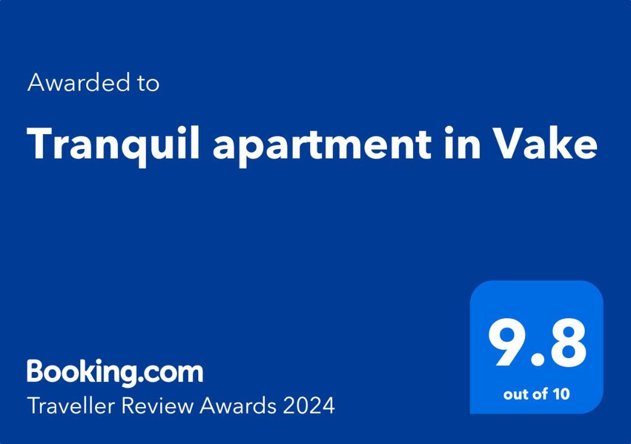 Tranquil Apartment In Vake Тбилиси Екстериор снимка